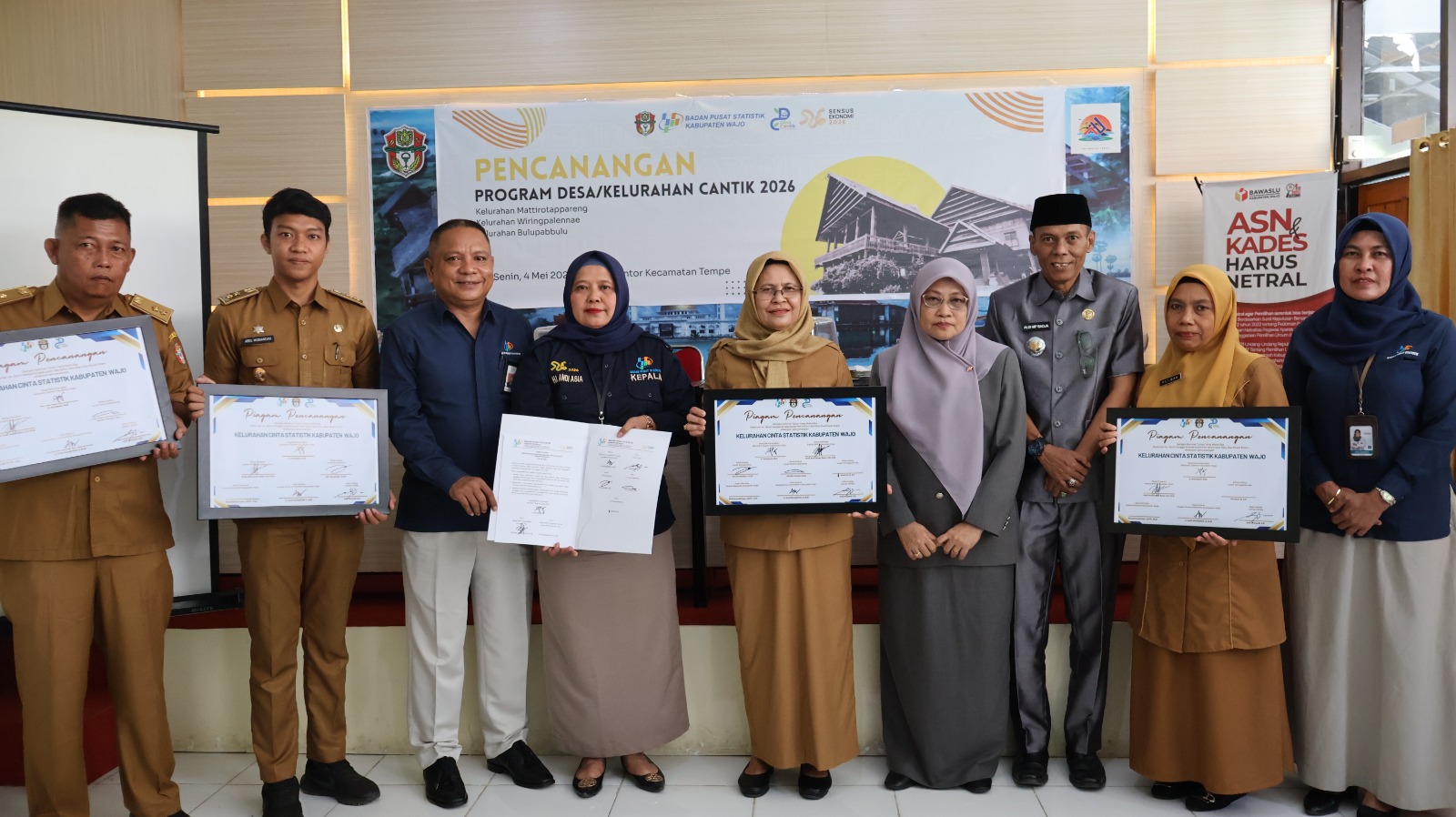 Wajo Perkuat Tata Kelola Data Desa Lewat Program Desa Cantik 2026
