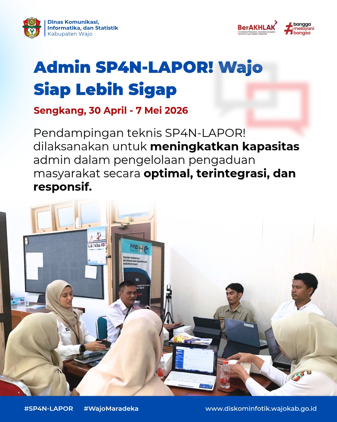 Pendampingan sp4an lapor 2026